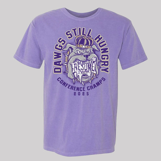 James Madison Dukes Dawgs Still Hungry Conference Champs 2025 Shirt   theclothingtribe