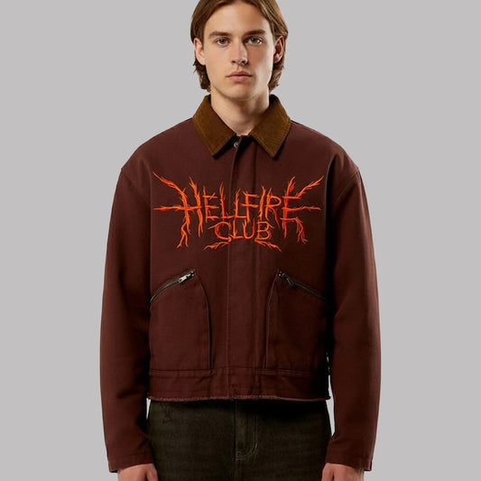 Jamie Campbell Bower Stranger Thing HellFire Lives Jacket   theclothingtribe
