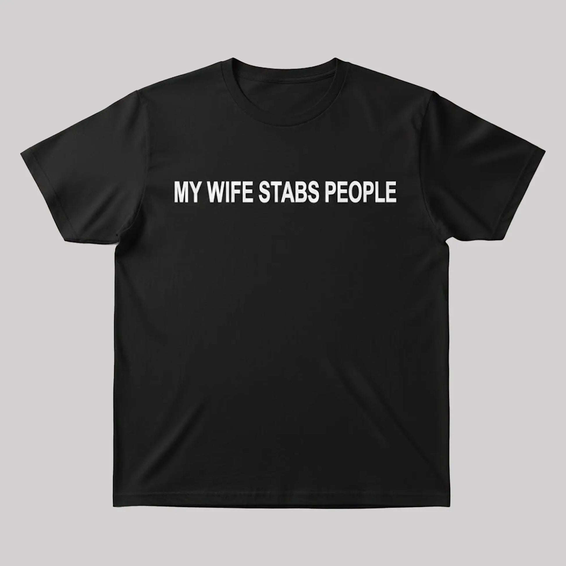 Javier Gabriel My Wife Stabs People Shirt   theclothingtribe