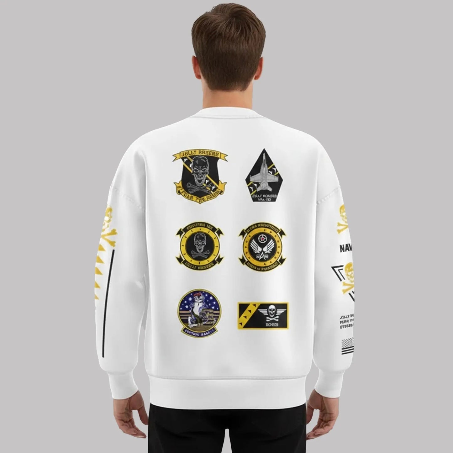 Jolly Rogers Navy Midshipmen Champions Sweatshirt