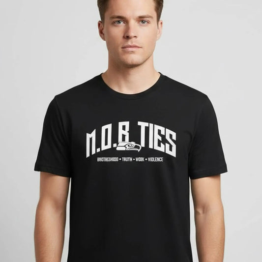 Leonard Williams MOB Ties Brotherhood Truth Work Violence Shirt   theclothingtribe