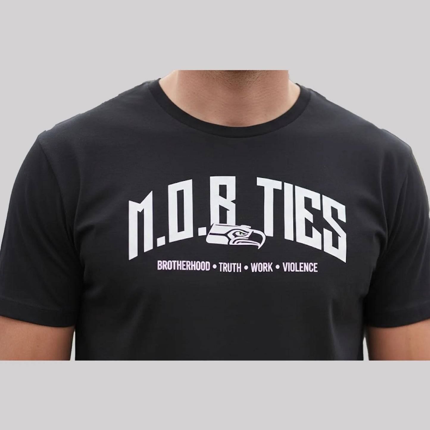 Leonard Williams MOB Ties Brotherhood Truth Work Violence Shirt   theclothingtribe