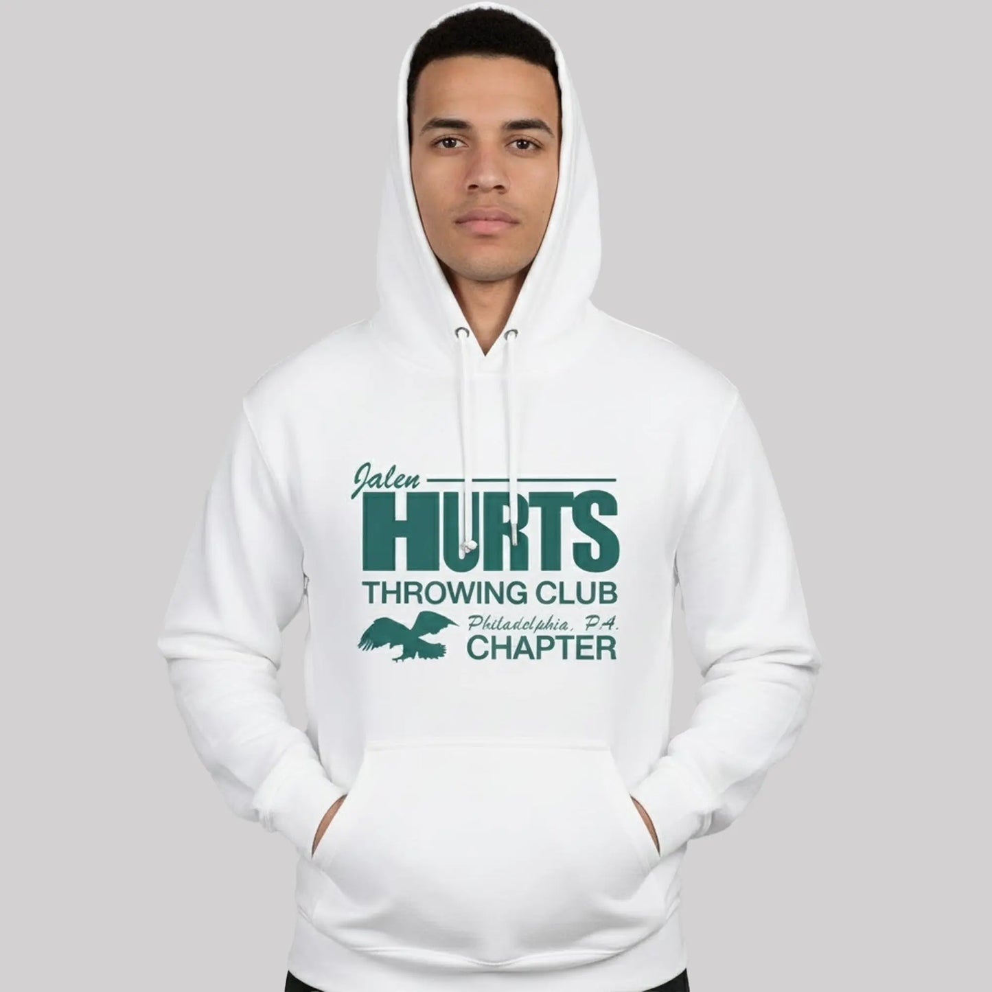 Max Dolente Jalen Hurts Throwing Club Philadelphia Eagles Chapter Shirt   theclothingtribe