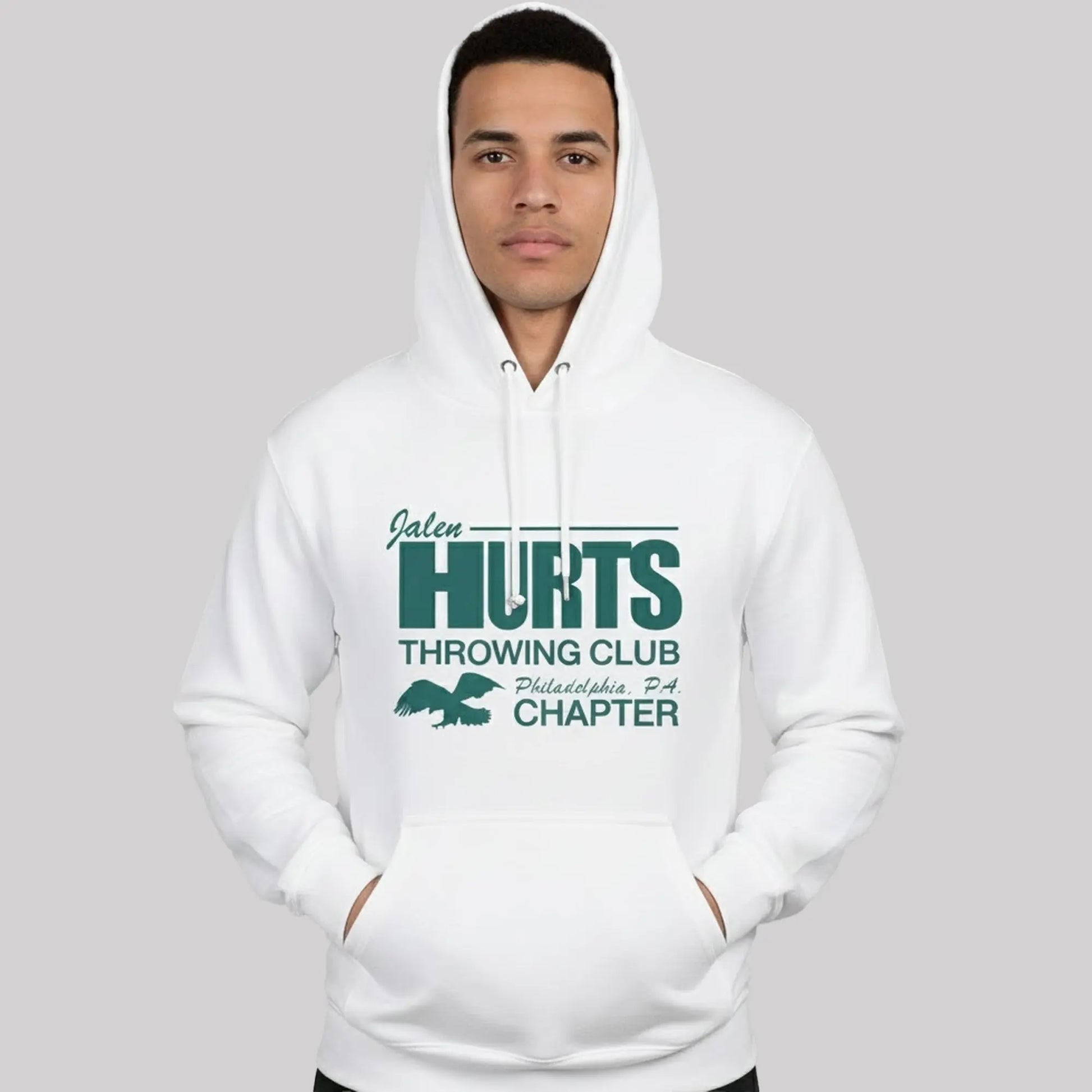 Max Dolente Jalen Hurts Throwing Club Philadelphia Eagles Chapter Shirt   theclothingtribe
