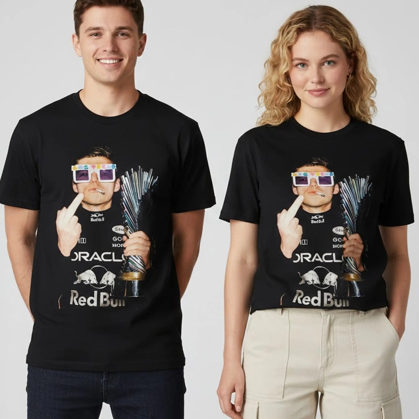 Max Verstappen Middle Finger Shirt
