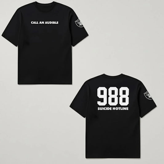 Maxx Crosby Las Vegas Raiders 988 Suicide Hotline Shirt theclothingtribe