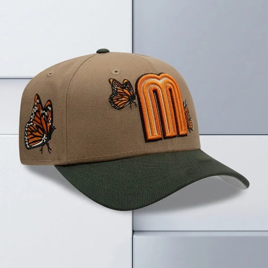 Mexico 2026 World Baseball Classic Mariposa Monarca Hat   theclothingtribe