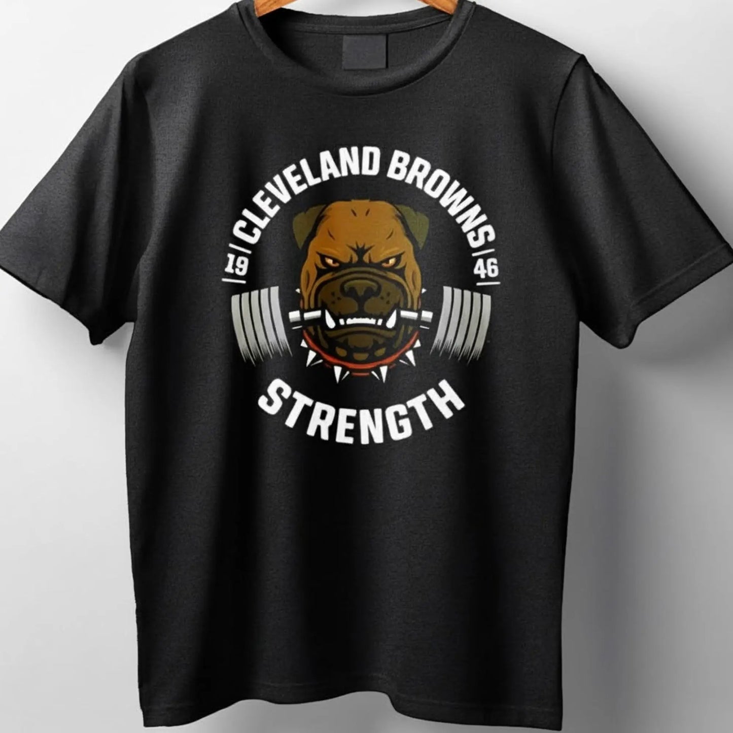 Myles Garrett Bulldog Cleveland Browns Strength Shirt