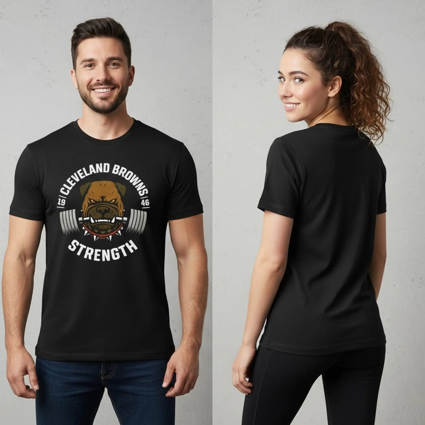 Myles Garrett Bulldog Cleveland Browns Strength Shirt