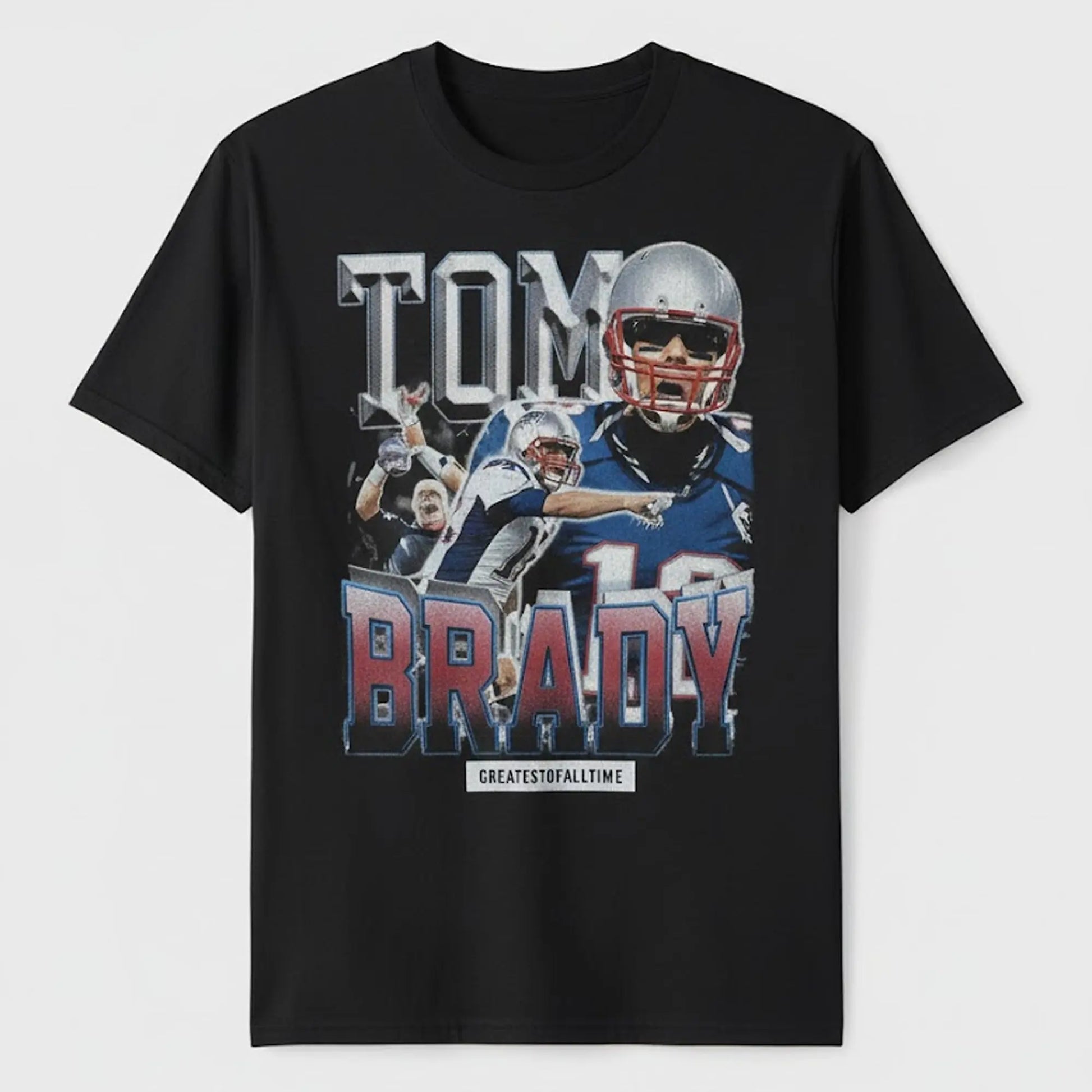 NE Patriots Christian Gonzalez Tom Brady GOAT Shirt theclothingtribe