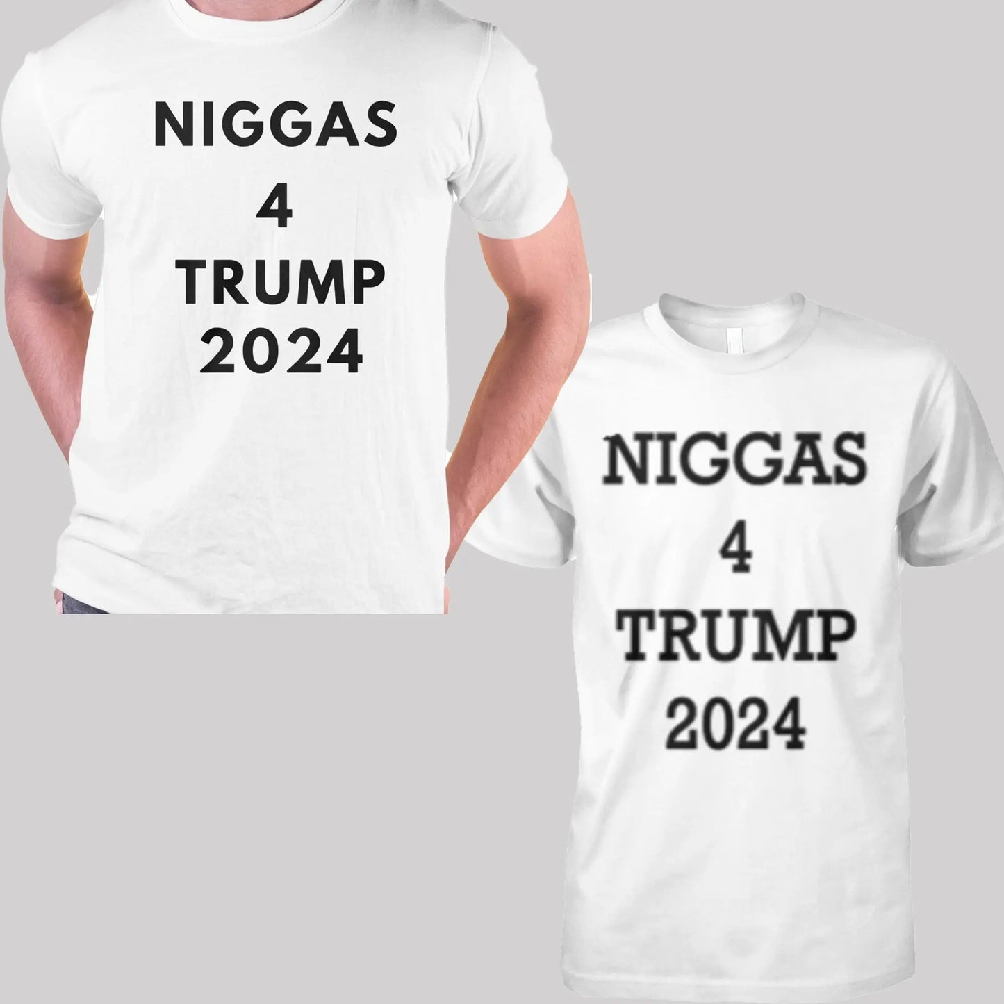 Niggas 4 Trump 2024 Shirt