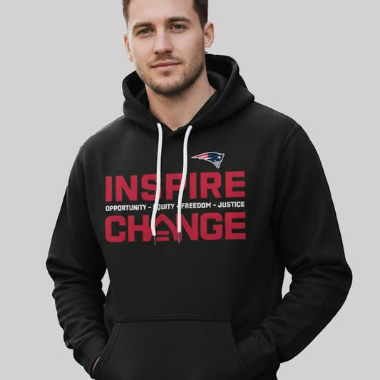 Patriots Drake Maye Inspire Change Hoodie