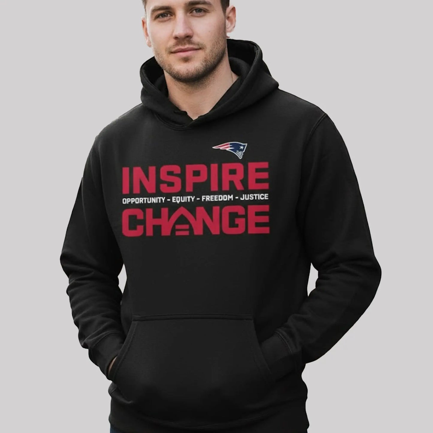 Patriots Drake Maye Inspire Change Hoodie