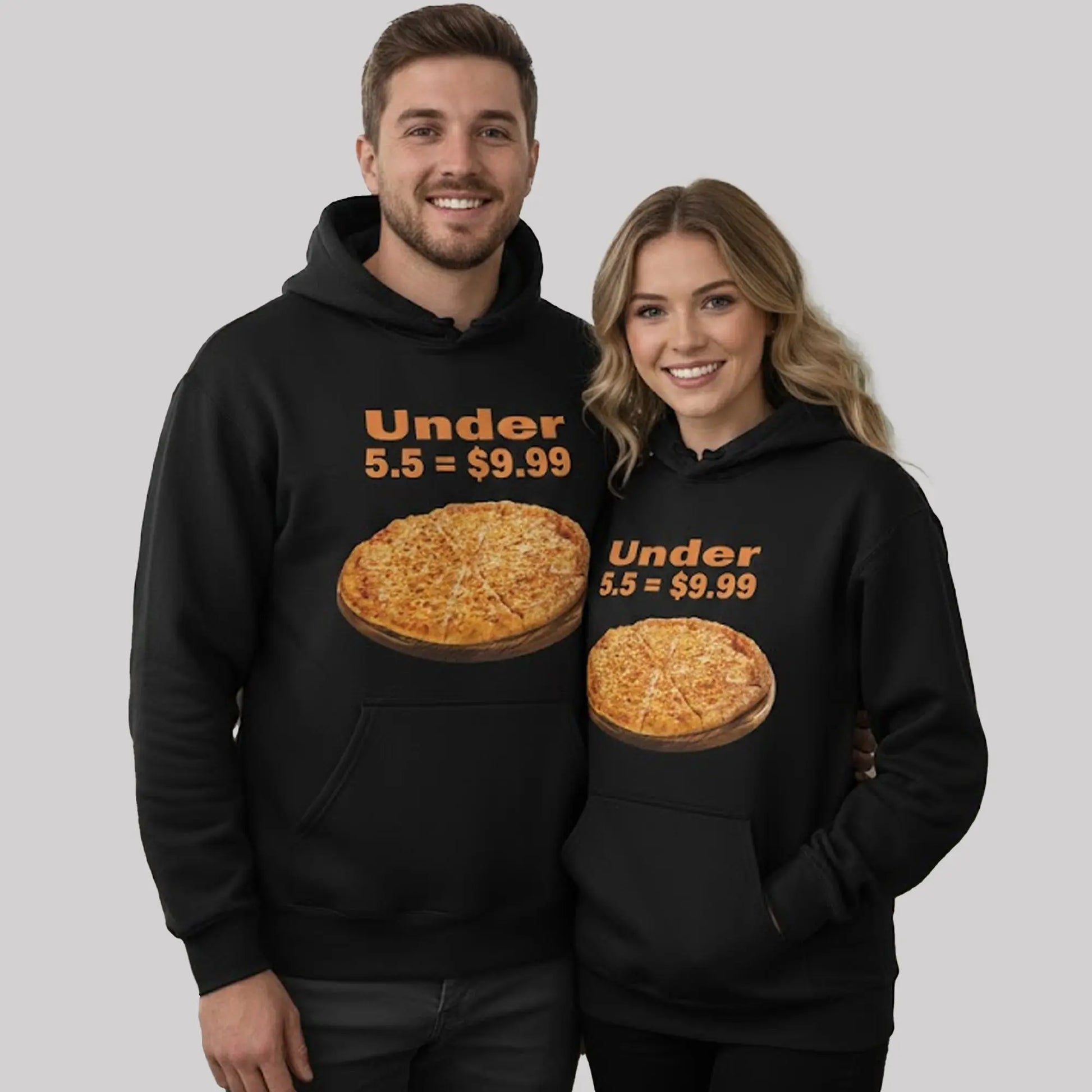 Pizza Under 5.5 9.9 Dollar Hoodie   theclothingtribe