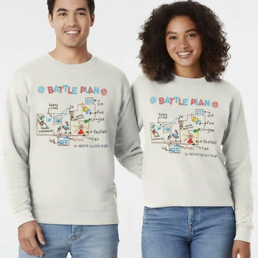 Robbie Fox Battle Plan by Kevin McCallister Ugly Sweater   theclothingtribe