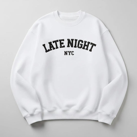 Sabrina Carpenter Late Night NYC Sweatshirt   theclothingtribe