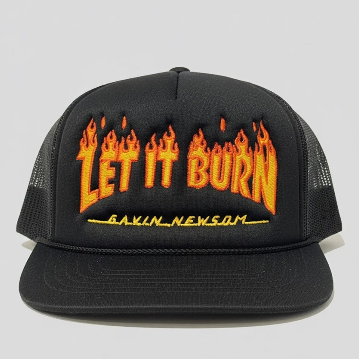 Spencer Pratt Let It Burn Gavin Newsom Hat   theclothingtribe