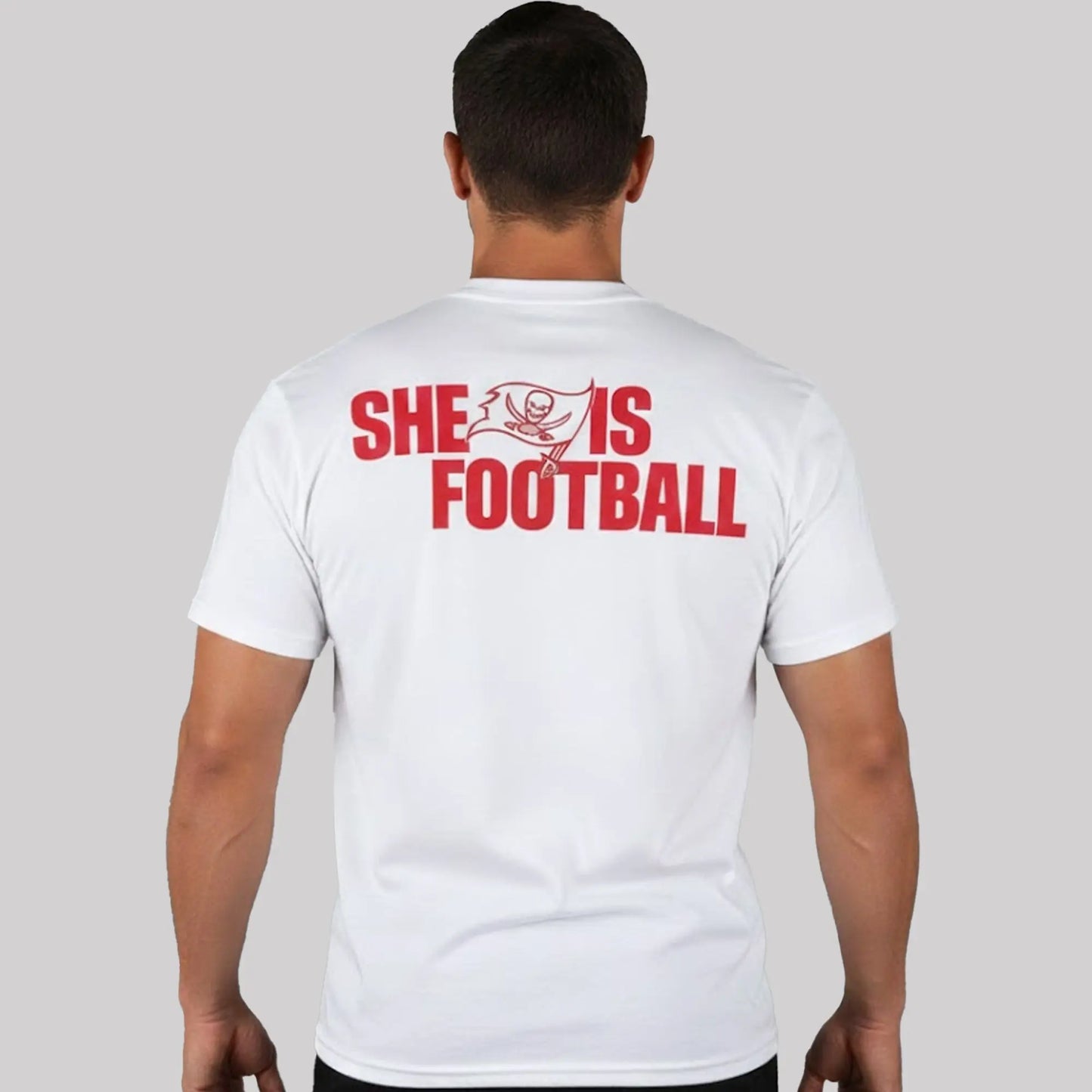 Tampa Bay Buccaneers She Is Football EST 2025 Shirt   theclothingtribe