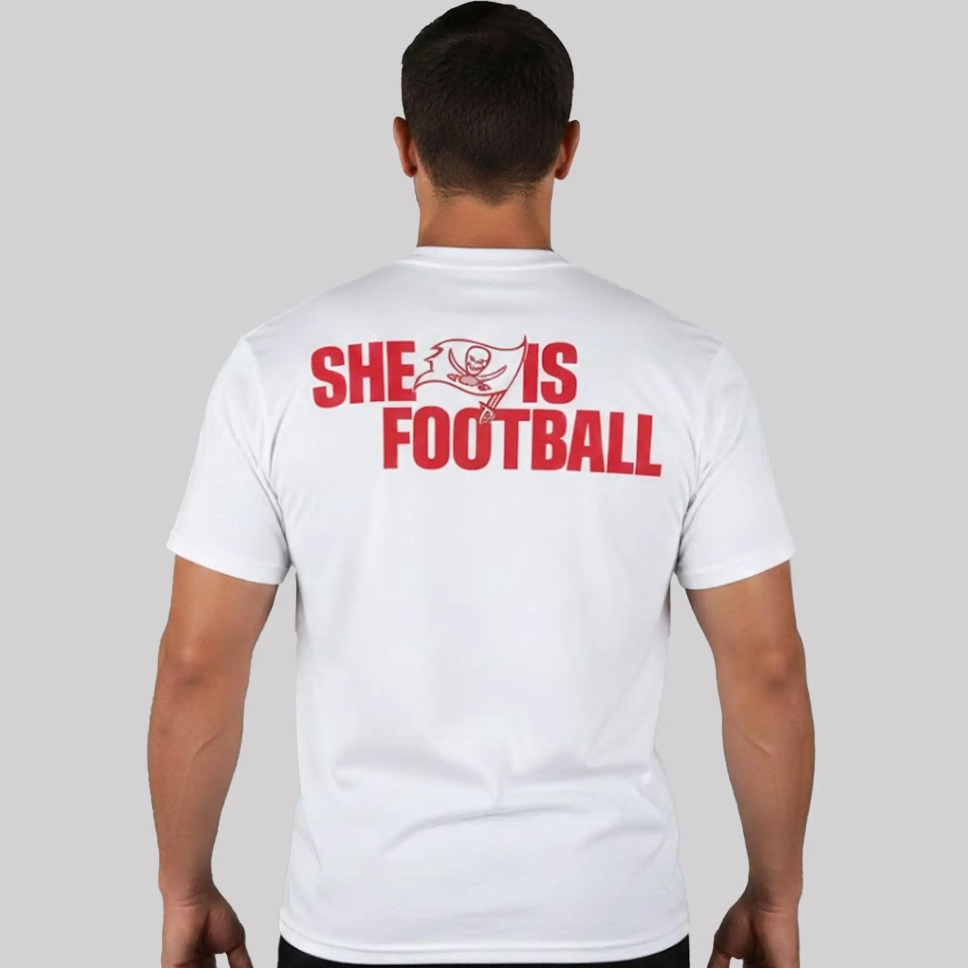 Tampa Bay Buccaneers She Is Football EST 2025 Shirt   theclothingtribe
