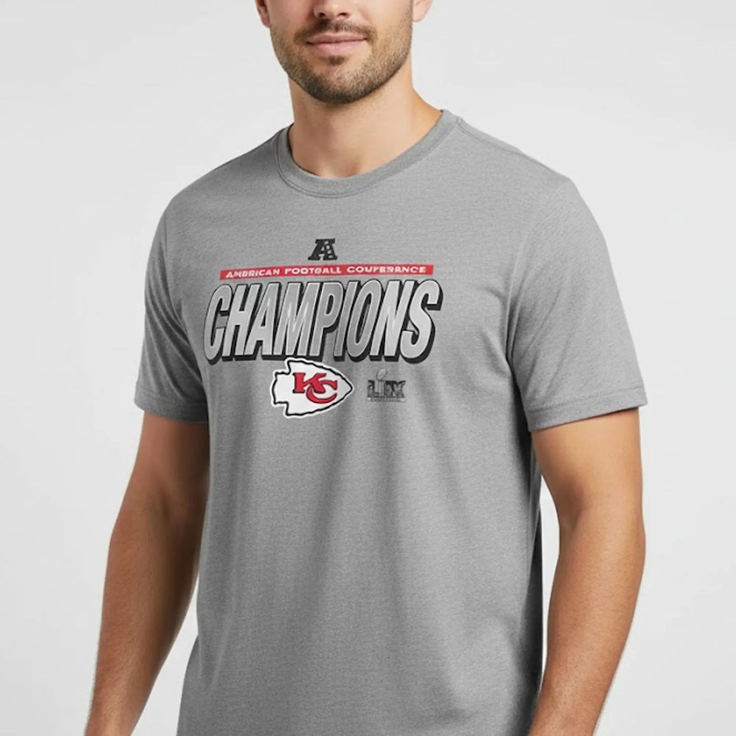 Travis Kelce KC Chiefs American Football Conference Champions Shirt   theclothingtribe