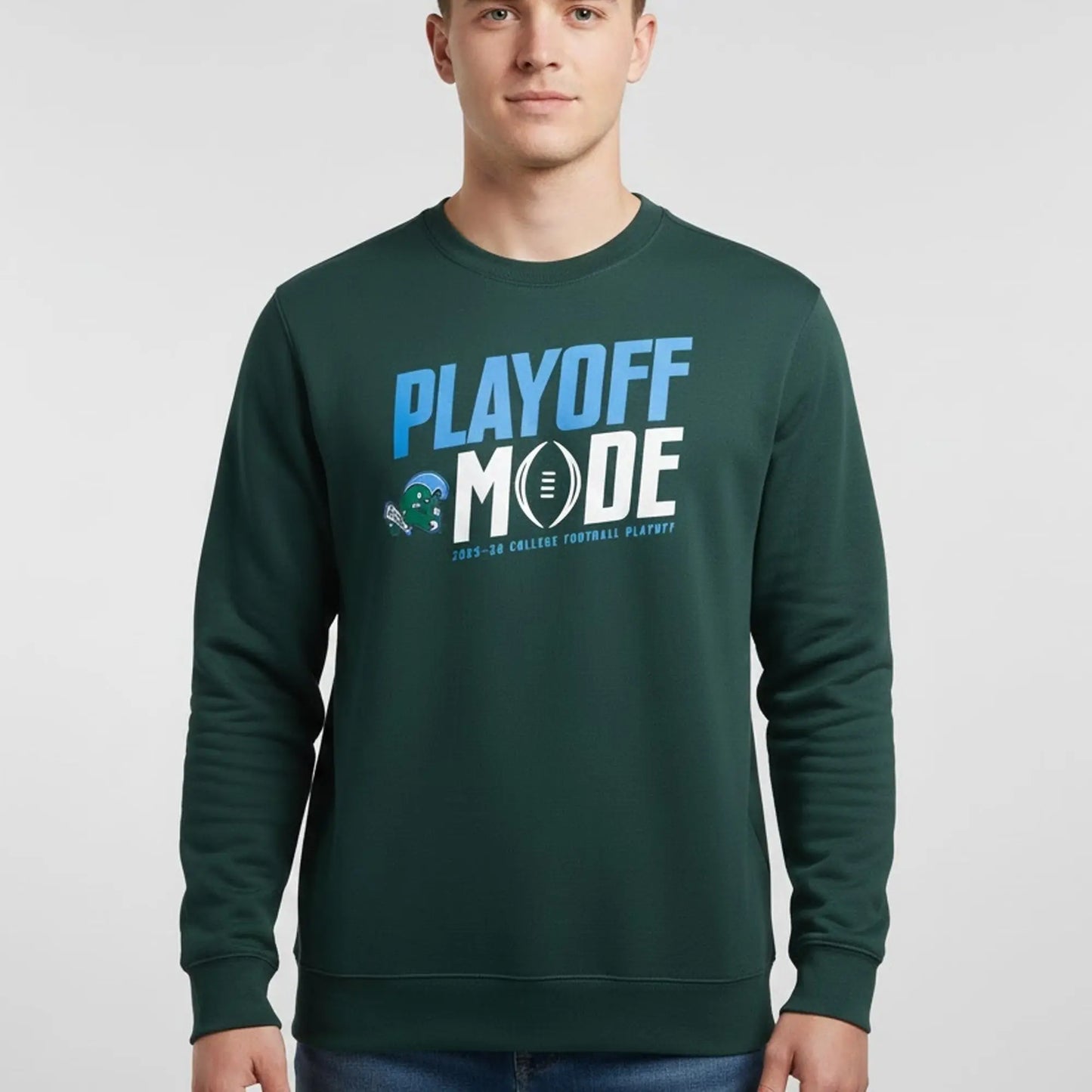Tulane Green Wave Playoff Mode 2025 26 College Football Playoff Shirt