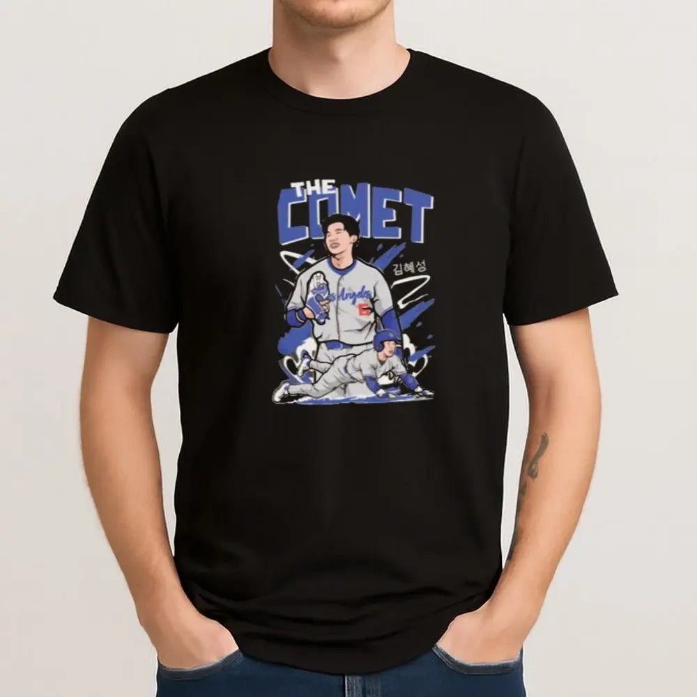 2025 The Comet Hyeseong Kim Outruns Dave Roberts Shirt theclothingtribe