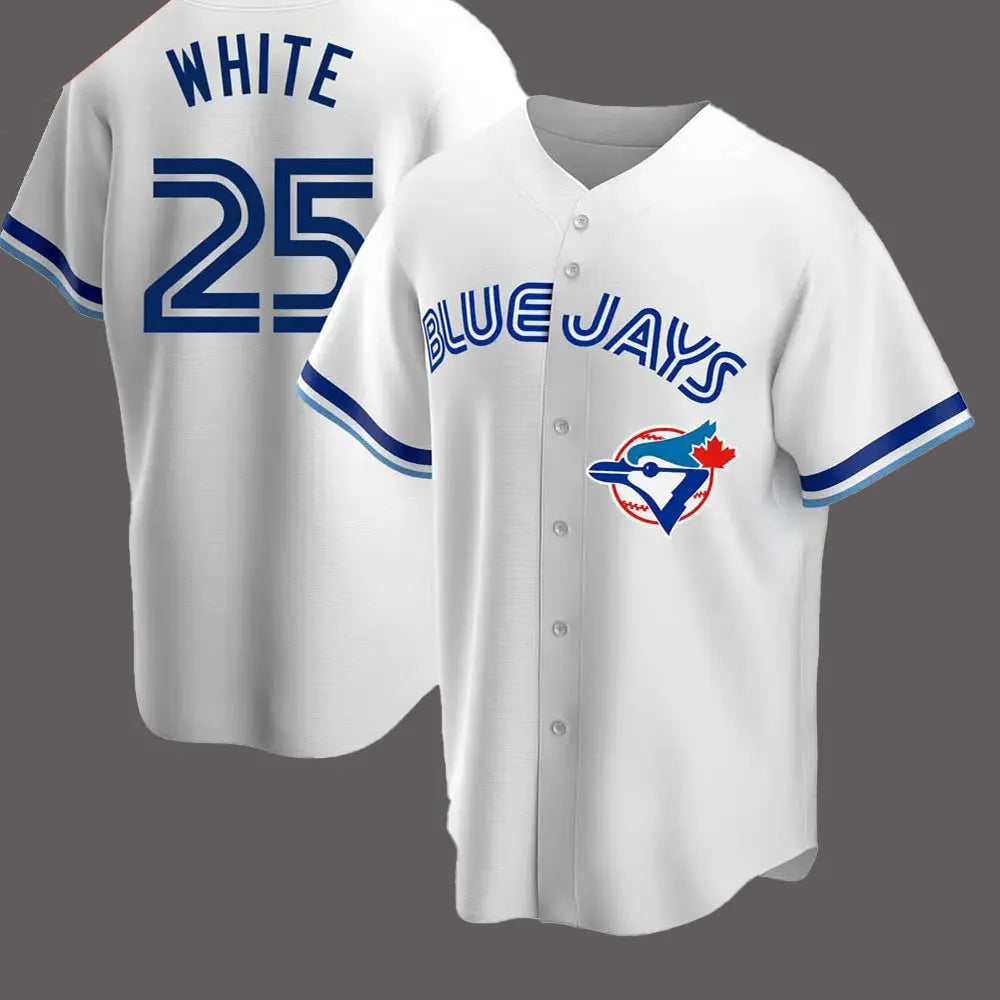 Devon White Blue Jays 25 Game 6 Jersey theclothingtribe