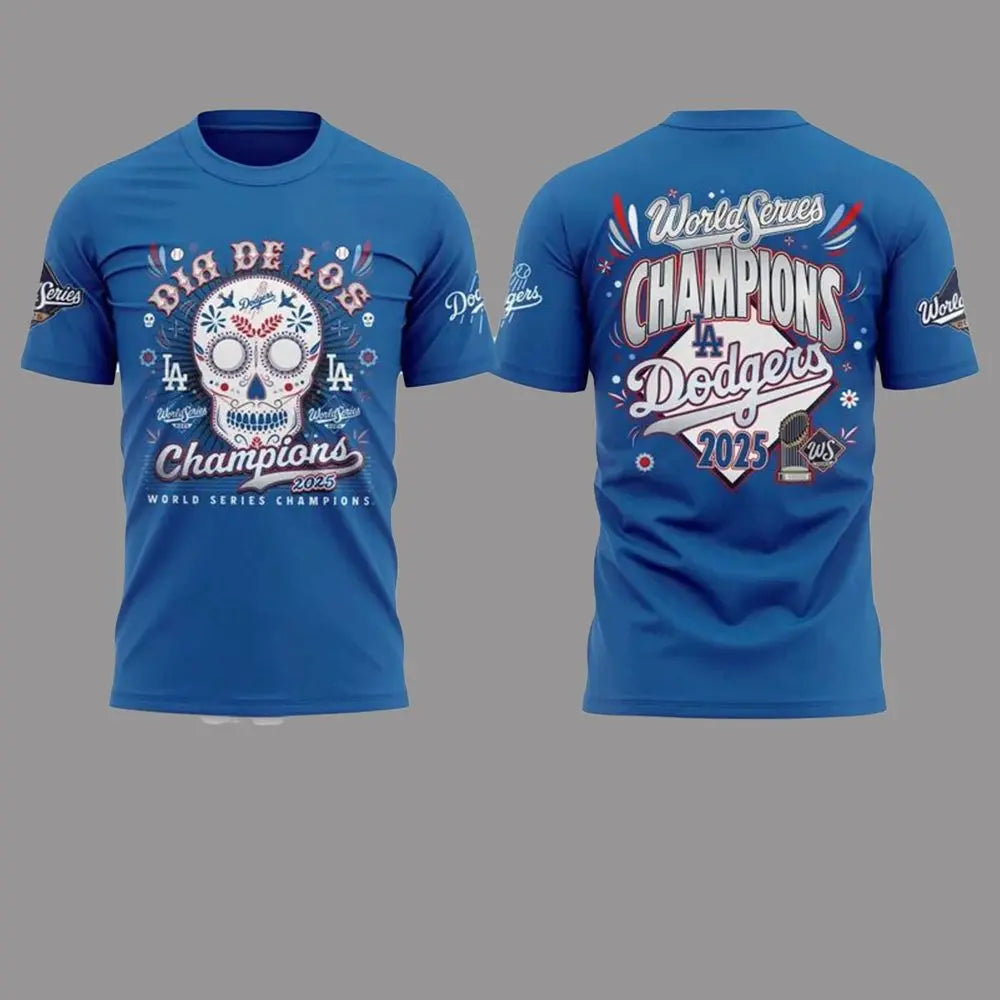 Dodgers Dia De Los World Series Champions 2025 Shirt theclothingtribe