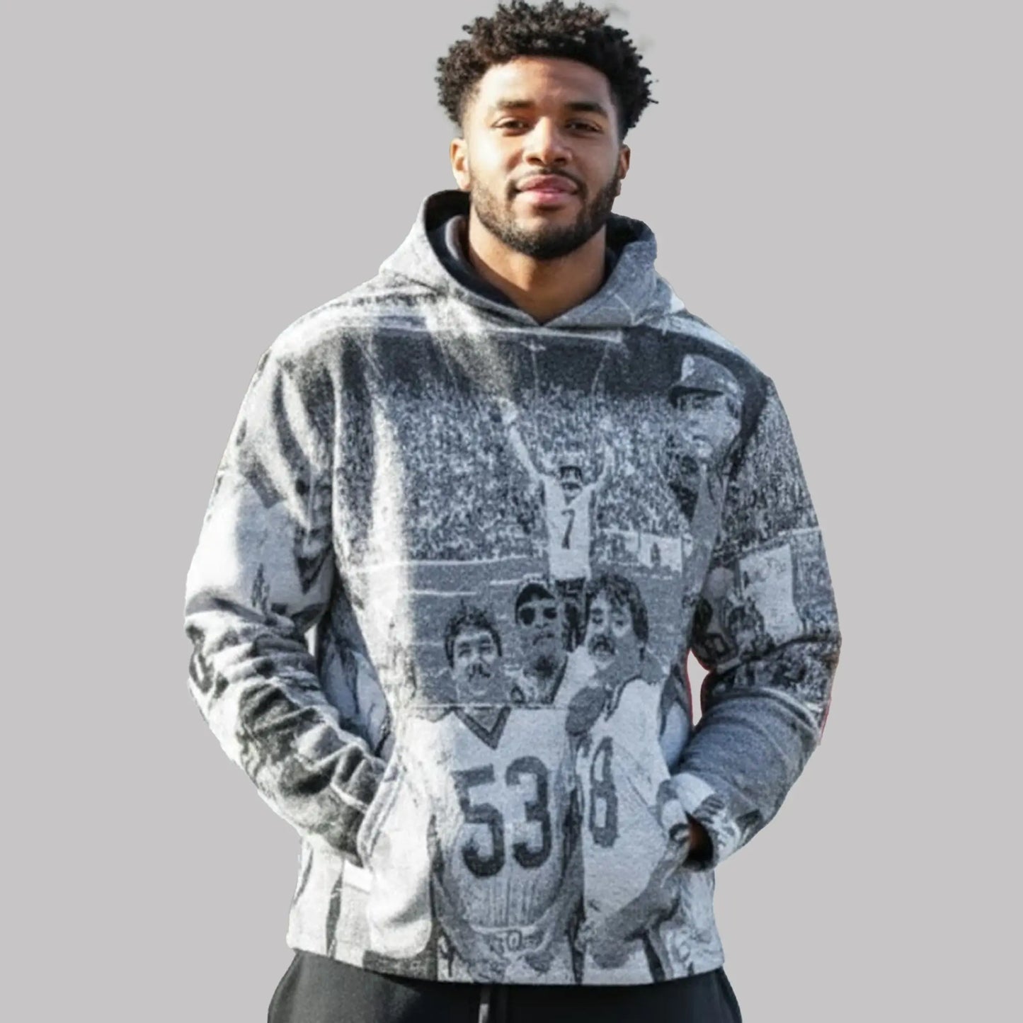 Washington Commanders John Bates History Hoodie