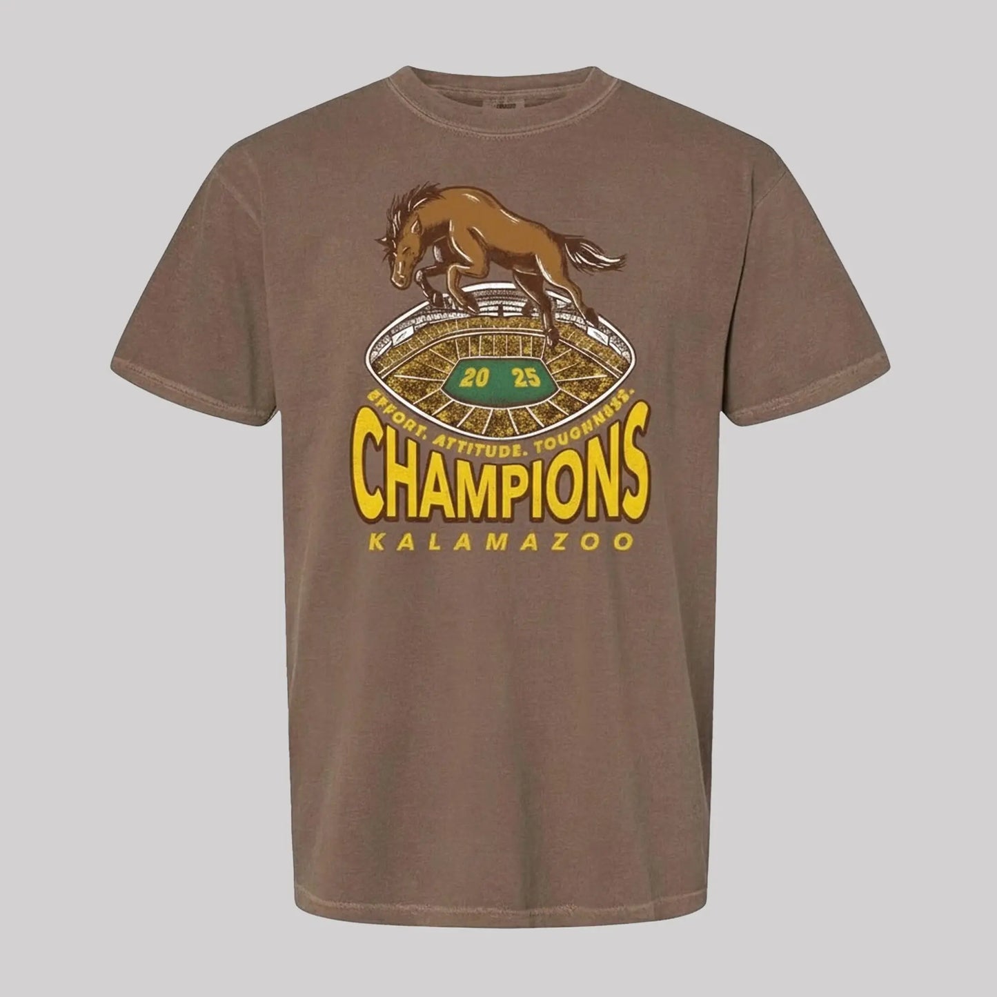 Western Michigan Broncos 2025 Champions Kalamazoo Shirt   theclothingtribe