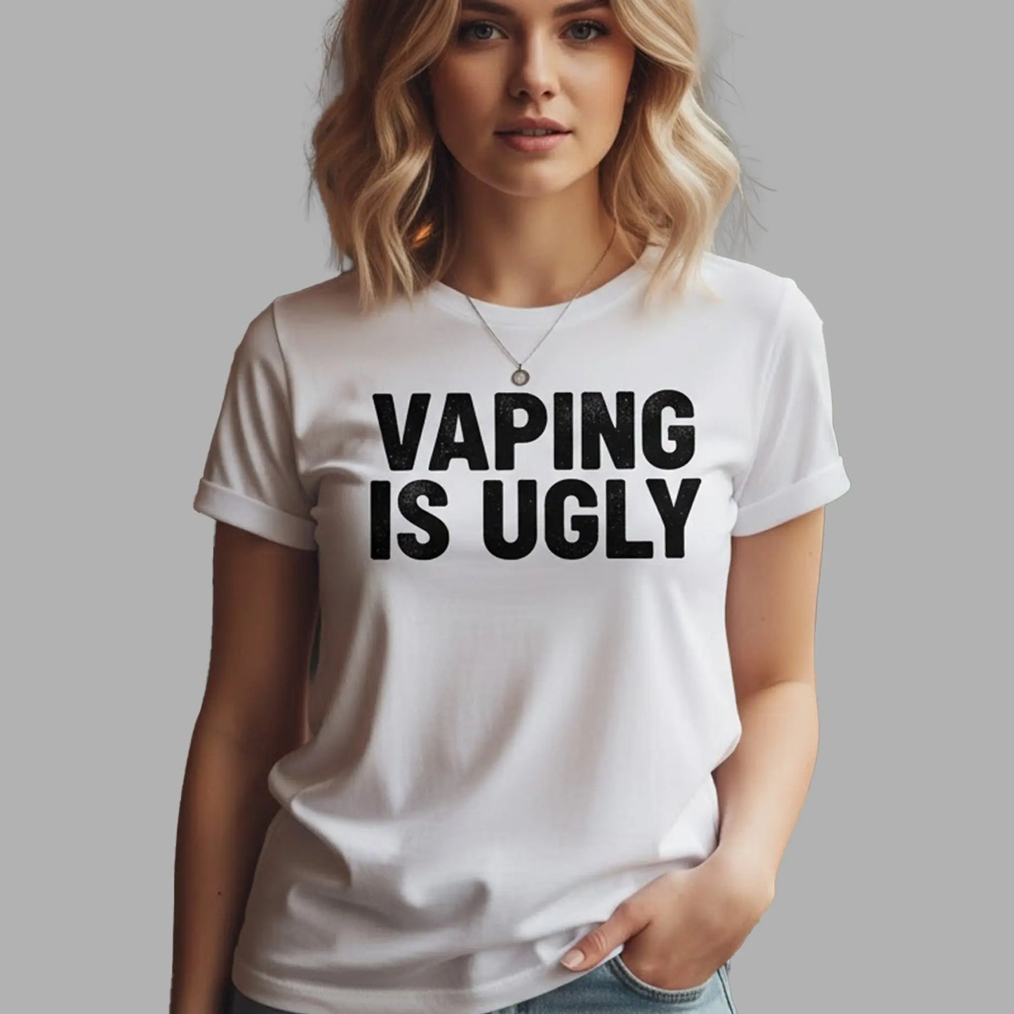 Yesjulz Vaping Is Ugly Shirt theclothingtribe