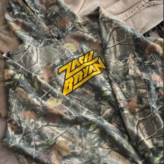 Zach Bryan Meadowlands Camo Hoodie