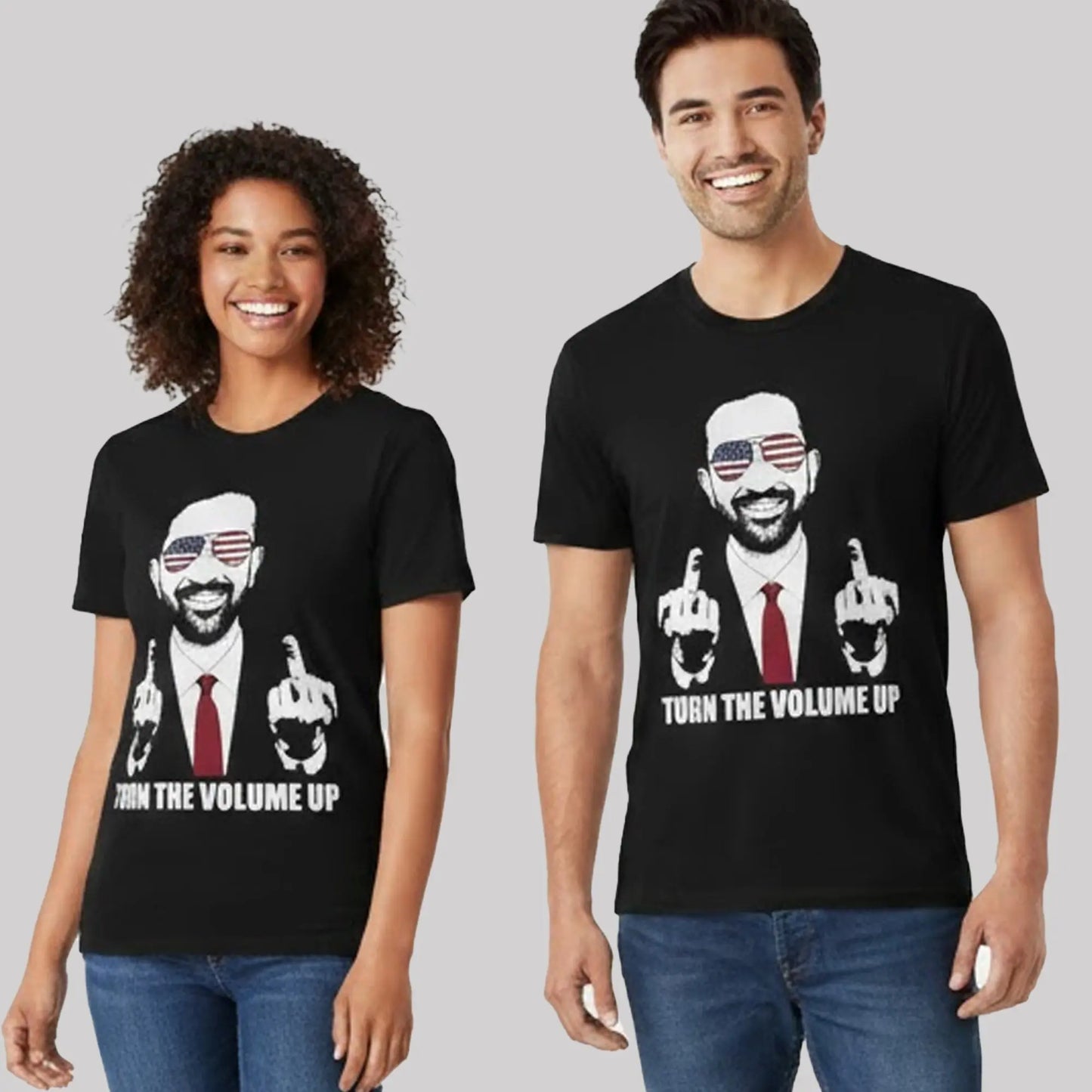 Zohran Mamdani Tell Donald Trump Turn The Volum Up Shirt