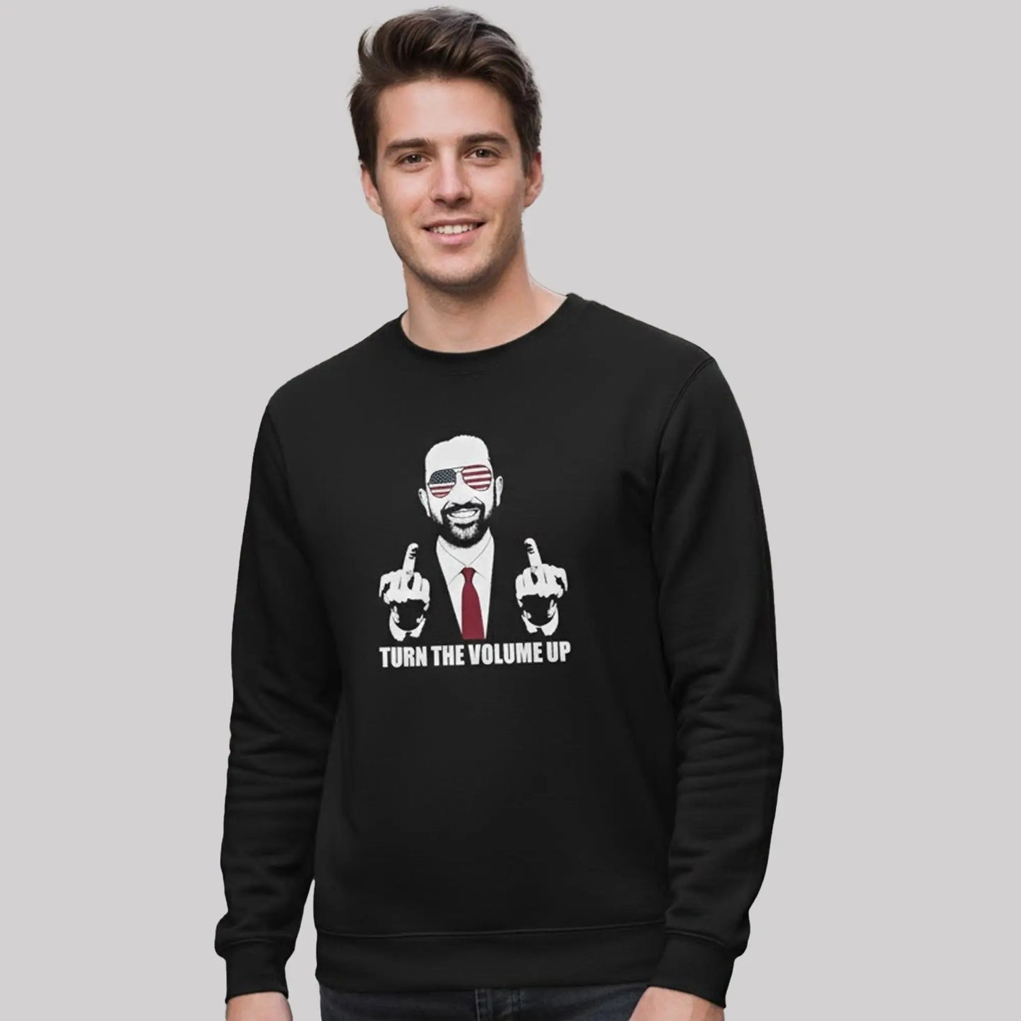 Zohran Mamdani Tell Donald Trump Turn The Volum Up Shirt