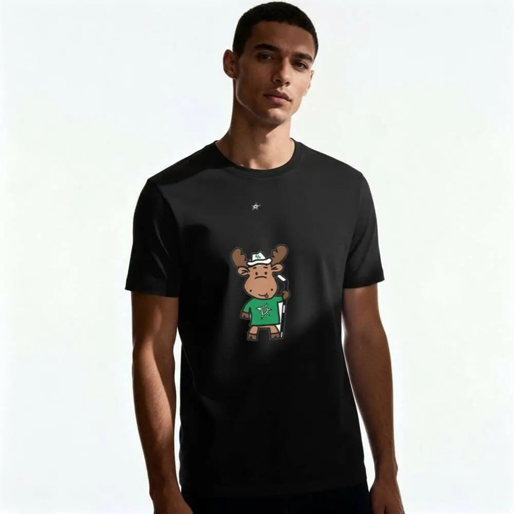 2025 Dallas Star Doodle Moose Shirt theclothingtribe
