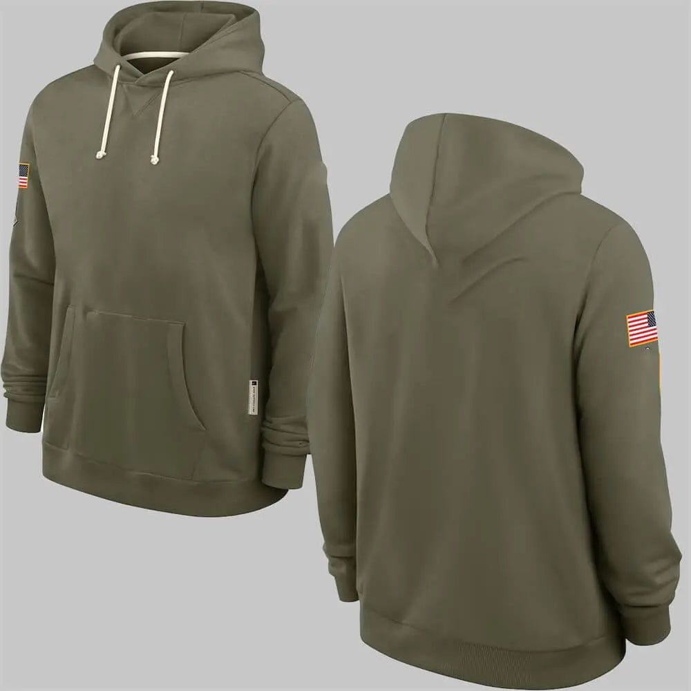 Pat Mcafee 2025 Salute To Service Sideline Standard Hoodie theclothingtribe