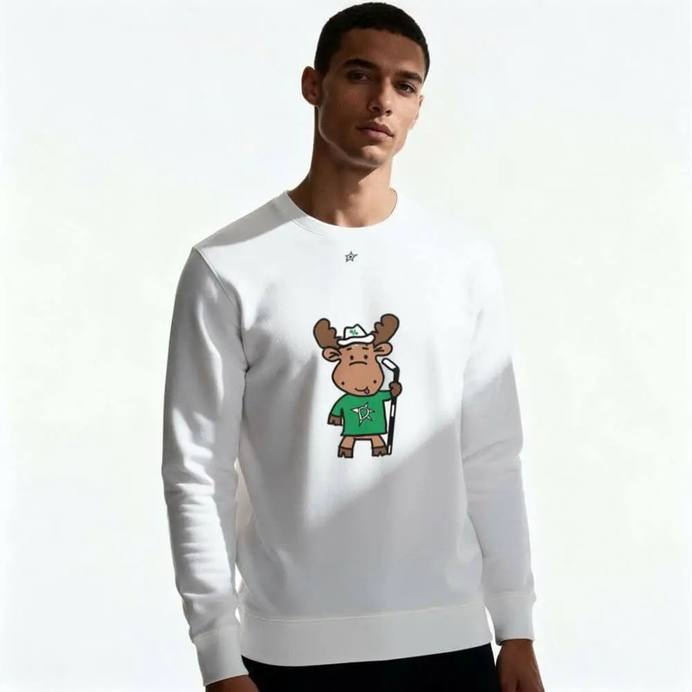 2025 Dallas Star Doodle Moose Shirt theclothingtribe