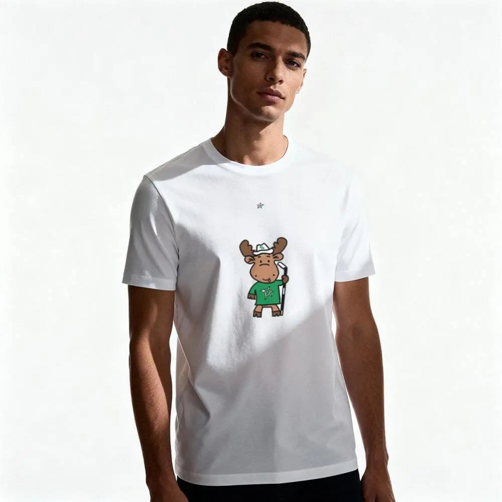 2025 Dallas Star Doodle Moose Shirt theclothingtribe