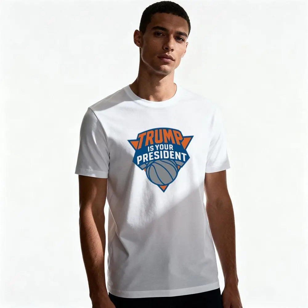 Trump Is Your President Basketball Shirt theclothingtribe