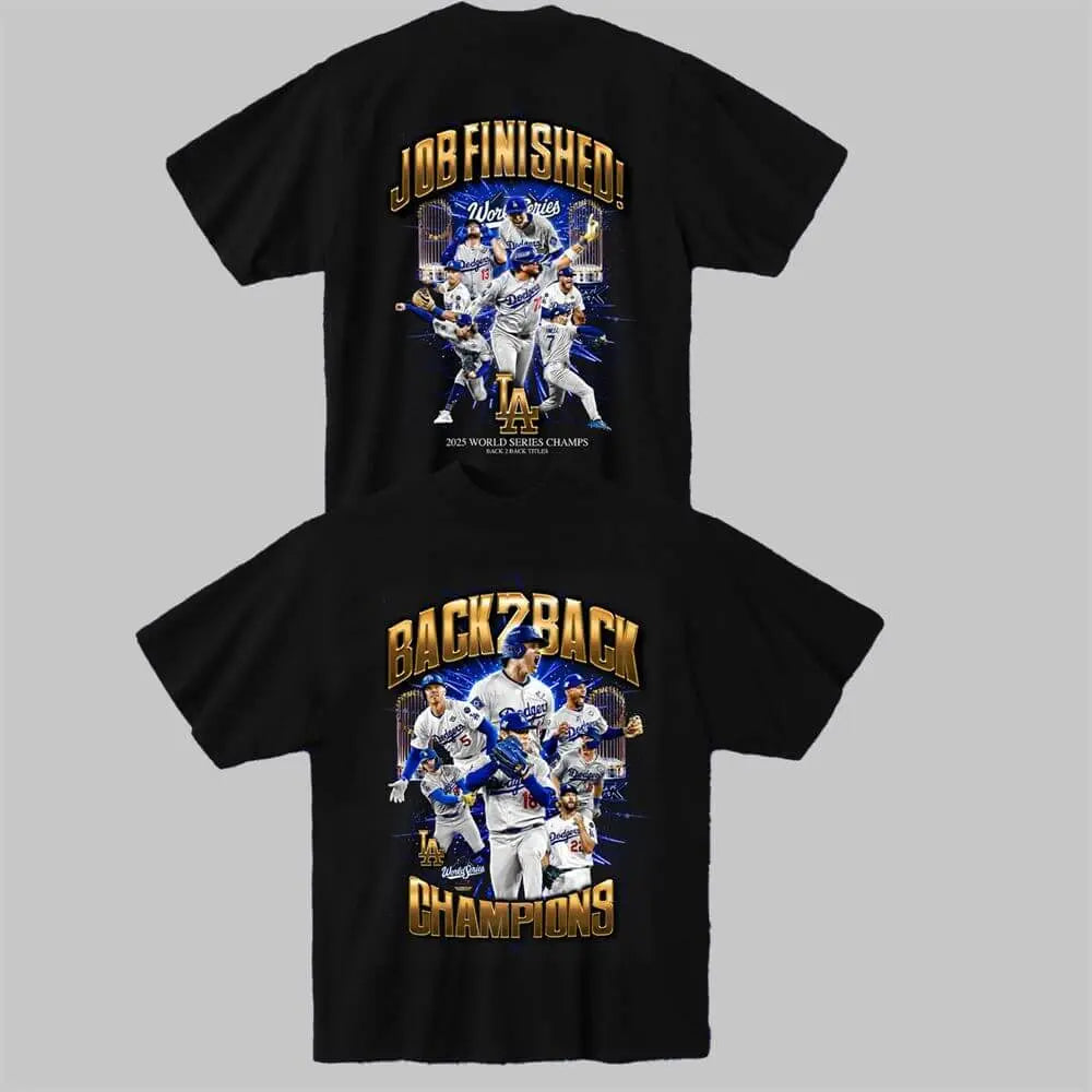 Goldenknight La Dodgers Back 2 Back World Series Champions Shirt theclothingtribe