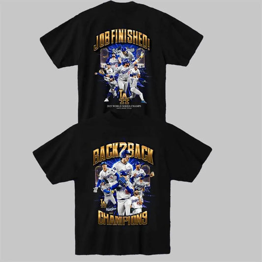 Goldenknight La Dodgers Back 2 Back World Series Champions Shirt theclothingtribe