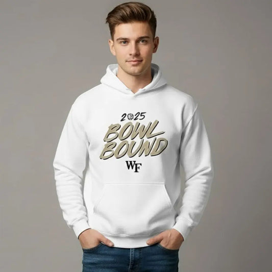 2025 Wake Forest Demon Deacons WF Bowl Bound Hoodie theclothingtribe